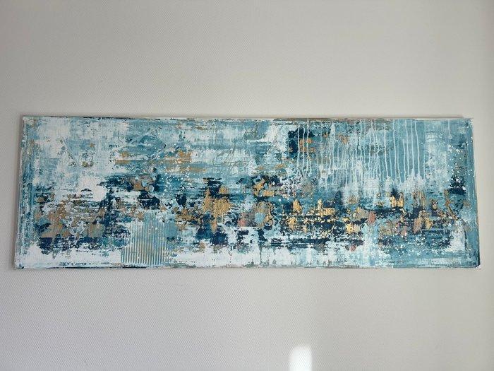 Inez Froehlich - Broken Texture, Antiek en Kunst, Kunst | Schilderijen | Modern