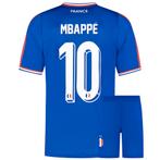 Kingdo Frankrijk Voetbaltenue Mbappe Thuis - Kind en, Sport en Fitness, Voetbal, Verzenden, Nieuw, Bal