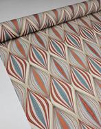 300x280cm! Geometrische ruiten stof in Art Deco-stijl - Luxe, Antiek en Kunst
