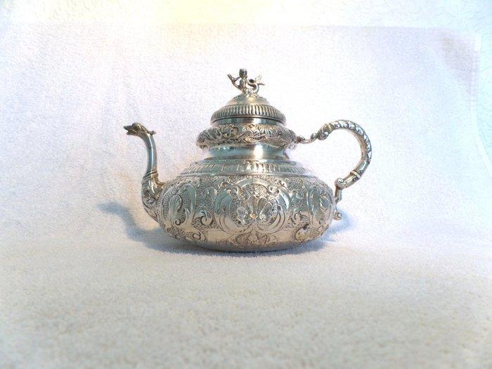 Theepot - .925 zilver - Friesland 18e eeuw, Antiek en Kunst, Antiek | Zilver en Goud