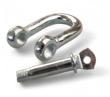 Harpsluitingen 8mm met borstbout, Verzenden