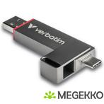 Verbatim Dual QuickStick USB flash drive 128 GB USB-A en C, Verzenden, Nieuw