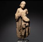Oud-Grieks Marmer Priapus-beeldhouwwerk. 2e - 1e eeuw voor