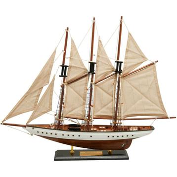 Zeilboot Model Atlantic 61cm Wit