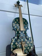 J.Reinhardt - Custom Louis Vuitton Violin - Emerald & Gold