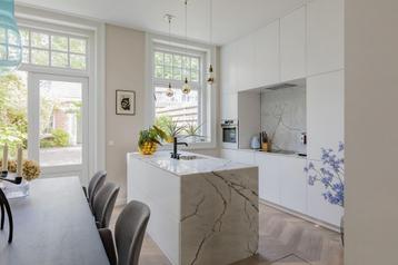 LUXE KEUKENS BIJ TWEEDEHANDSKEUKENSWINKEL+APPARATUUR, Ophalen of Verzenden, Hoekkeuken