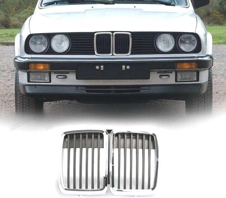 CALANDRES BMW E30 CHROMÉ 82-94, Auto-onderdelen, Carrosserie, Verzenden