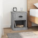vidaXL Nachtkastjes 2 st 39x39x47,5 cm bewerkt hout, Huis en Inrichting, Slaapkamer | Nachtkastjes, Verzenden, Nieuw