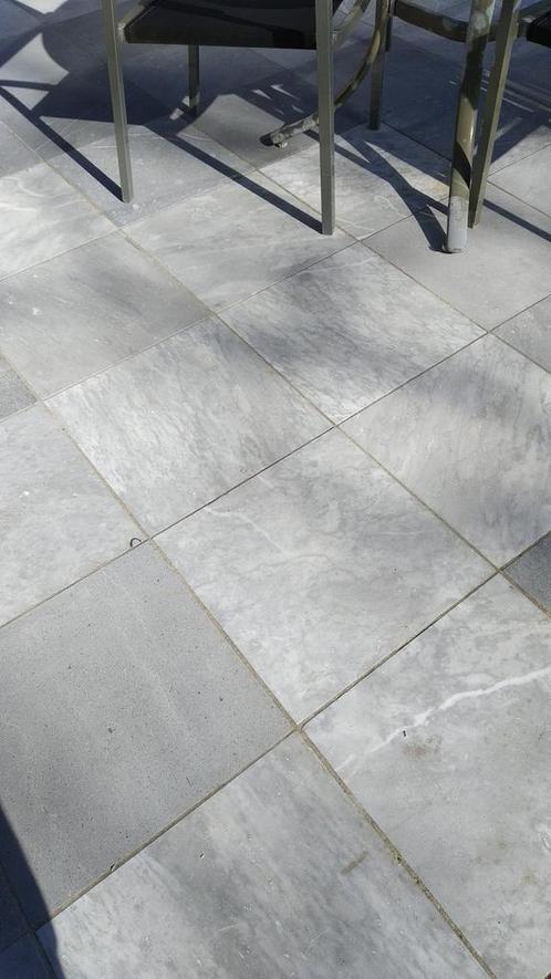 Natuurstenen tegels Asian Blue - gezandstraald - 50x50x2 cm, Tuin en Terras, Tegels en Klinkers, Terrastegels, Nieuw, 10 m² of meer