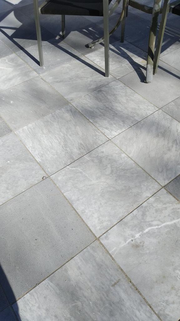 Natuurstenen tegels Asian Blue - gezandstraald - 50x50x2 cm, Tuin en Terras, Tegels en Klinkers, Terrastegels, Nieuw, 10 m² of meer