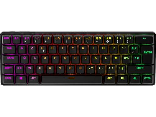 Steelseries - Gaming toetsenbord - Azerty - Zwart, Computers en Software, Toetsenborden, Draadloos, Azerty, Nieuw, Verzenden