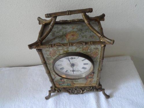 Wekker - Japy - Antiek Messing, brons, ijzer, glas,, Antiek en Kunst, Antiek | Klokken