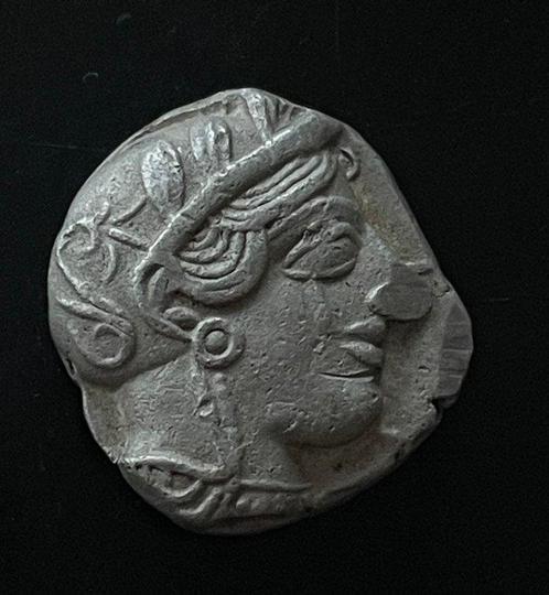 Attica, Athene Tetradrachm 454-404 BC, Postzegels en Munten, Munten | Europa | Niet-Euromunten