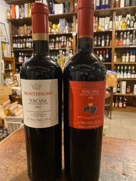 1997 Montepaone & 1998 Schidione, Jacopo Biondi Santi: -, Collections, Vins