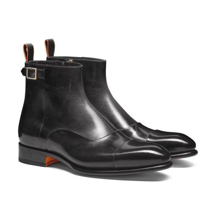 Santoni - Enkellaarsjes - Maat: EU 41.5 - Nieuw in doos, Kleding | Heren, Schoenen