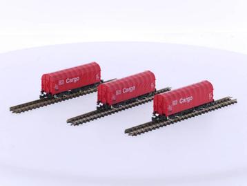 Schaal Z Märklin 86352 DB Cargo huifwagen set van de DB A.., Ophalen of Verzenden, Overige typen
