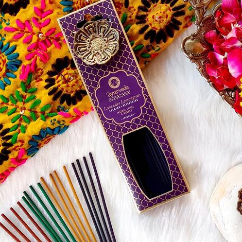 Song of India - Ayurveda Incense sticks Lavender Lemongrass, Sports & Fitness, Produits de santé, Wellness & Bien-être, Enlèvement ou Envoi