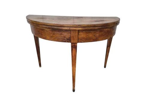 Table - Bois - Mezzaluna Économiseur despace, Antiek en Kunst, Antiek | Overige Antiek