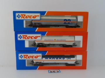 Roco H0 - 46201/46301/46789 - Modeltrein goederenwagon (3) - beschikbaar voor biedingen