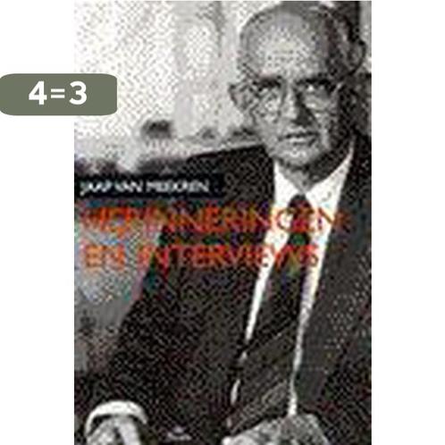 Herinneringen en interviews 9789068015898 Van Meekren, Boeken, Literatuur, Zo goed als nieuw, Verzenden