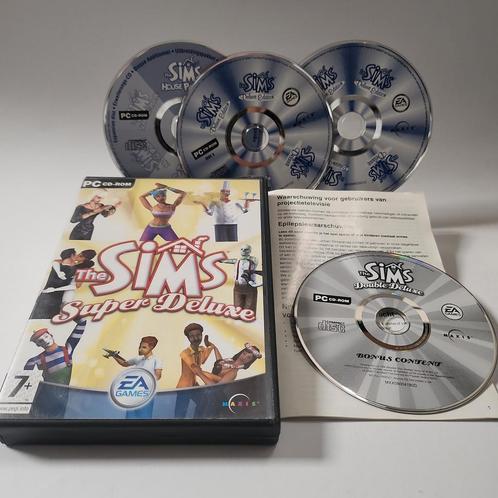 Sims Super Deluxe PC, Games en Spelcomputers, Games | Pc, Zo goed als nieuw, Ophalen of Verzenden