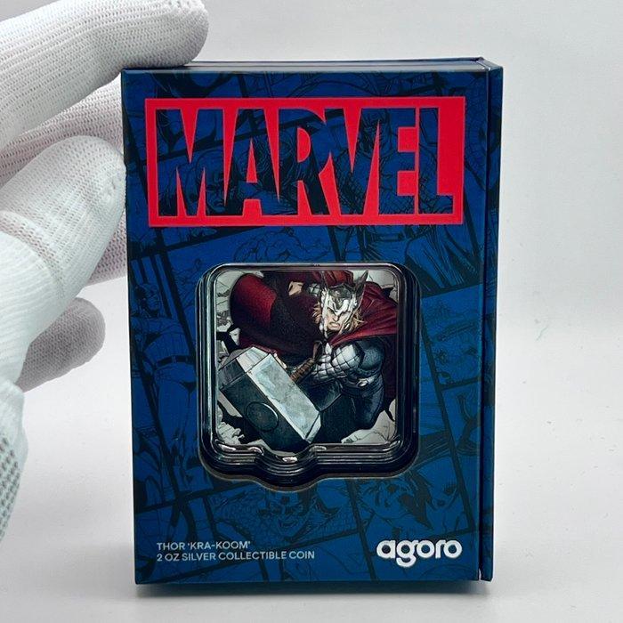 Niue. 5 Dollars 2025 – Marvel – Thor “KRA-KOOM!” – 2 oz, Postzegels en Munten, Munten | Europa | Niet-Euromunten