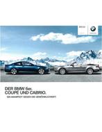2009 BMW 6 SERIE COUPÉ | CABRIO BROCHURE DUITS, Nieuw