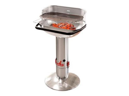 Veiling - Barbecook barbecue loewy 55x33cm SST stainless ste, Tuin en Terras, Houtskoolbarbecues