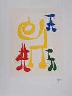 Joan Miro (1893-1983) - Une mère et ses enfants surréalistes