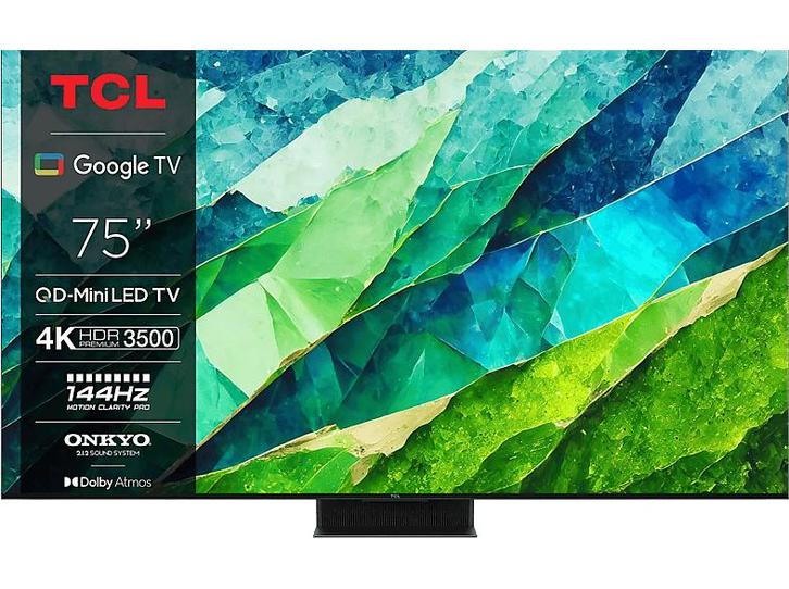 Tcl -   75 Full Led Smart 4k - Zwart, Audio, Tv en Foto, Televisies, 100 cm of meer, 100 cm of meer, Nieuw, Overige merken, Verzenden