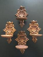 Chandelier Support mural pour bougies avec chérubin / putto, Antiquités & Art