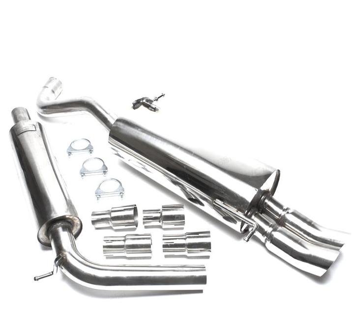 POT DÉCHAPPEMENT VOLKSWAGEN VW POLO 9N 01-05 DOUBLE, Auto-onderdelen, Uitlaatsystemen, Verzenden