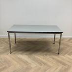 Tweedehands kantinetafel Artifort 160x80 cm, grijs trespa, Zakelijke goederen, Kantoor en Winkelinrichting | Kantoormeubilair en Inrichting