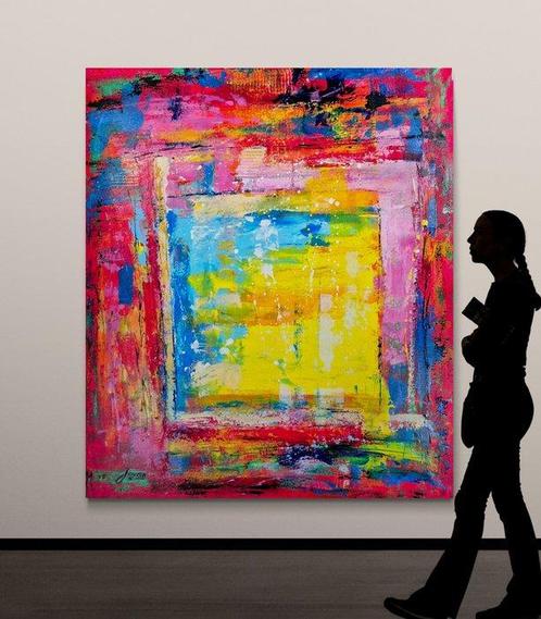 Jovan Srijemac (1962) - Window to a better world  (XXL), Antiek en Kunst, Kunst | Schilderijen | Modern