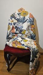Boho chic bloemenweefsel met opvliegers - 300x280cm -, Antiek en Kunst