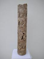 Vaas - H. 59 cm - Steengoed - Grand vase nerikomi