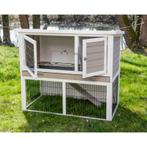 Knaagstal lucky met metaalframe op grond, 115x65x100cm -, Dieren en Toebehoren