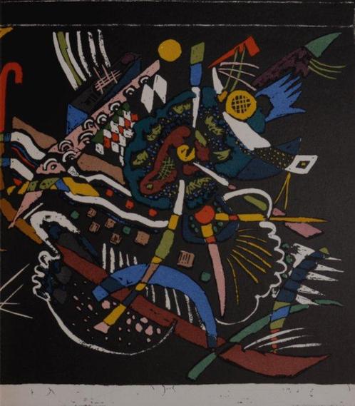 Wassily Kandinsky (1866-1944) (after) - Juryfreie: Mur A, Antiek en Kunst, Antiek | Overige Antiek