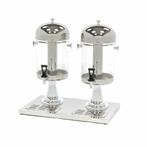 Dispensateur de boissons - 2 x 8 L - tube de refroidissement, Verzenden, Autres types