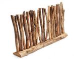 Peeled branch Fence divider 75x40 cm per stuk, Nieuw
