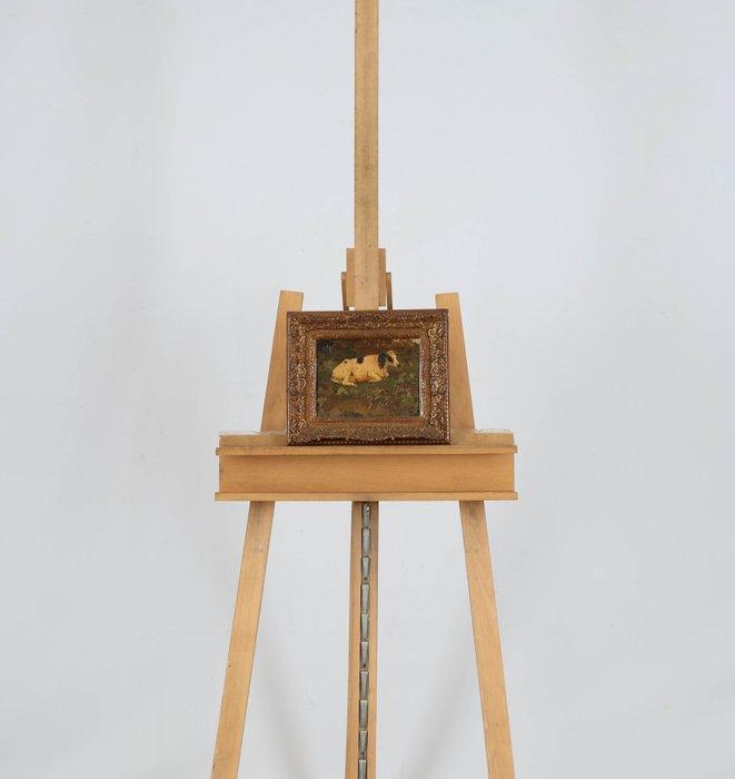 Willem Hendrik van der Nat (1864–1929) - Koe, Antiquités & Art, Art | Peinture | Classique