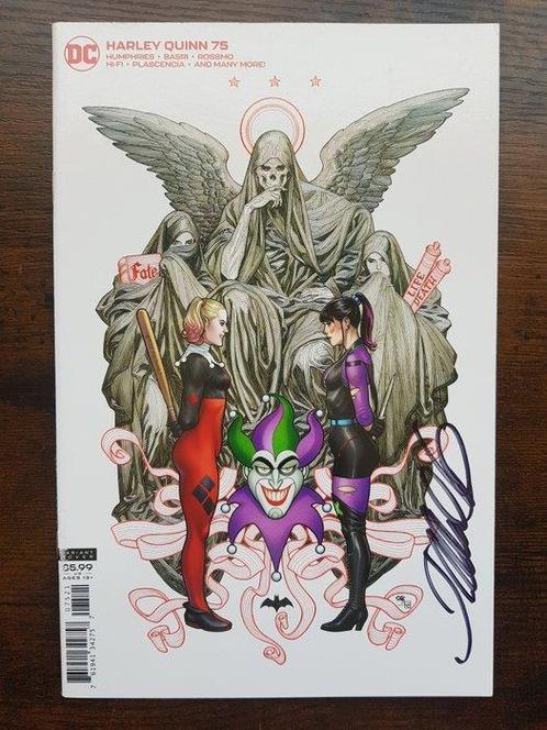 Harley Quinn #75 - Frank Cho Variant - Signed by Frank Cho +, Boeken, Strips | Comics