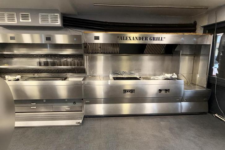 Nog niet gereviseerd - De Kuiper Bakwand friteuse 11 manden,, Zakelijke goederen, Horeca | Keukenapparatuur, Ophalen of Verzenden