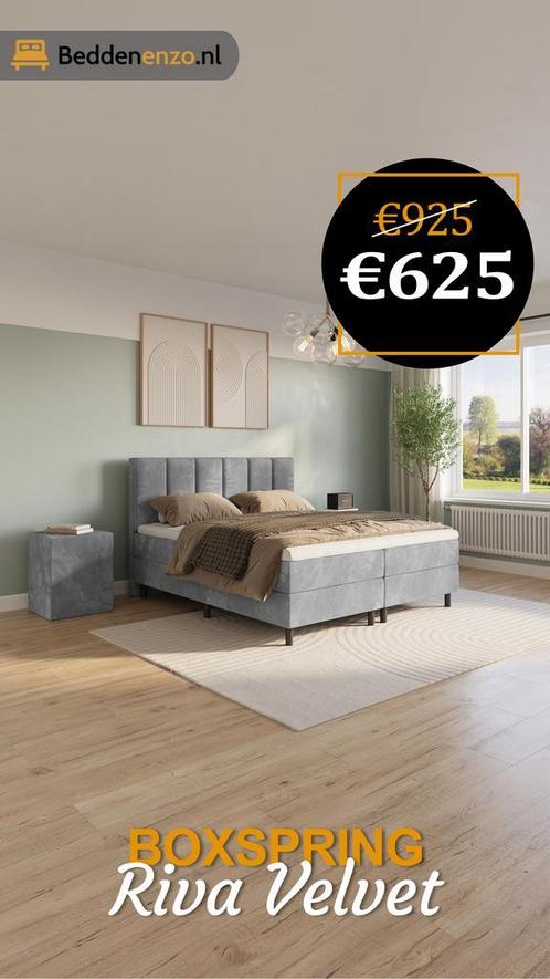 Boxspring PROMO Vanaf €549,- complete bed GRATIS bezorgd !!, Huis en Inrichting, Slaapkamer | Boxsprings, 180 cm, 200 cm, Wit