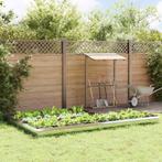 vidaXL Slakkenhekken 16 pcs Zilver Gegevens staal, Tuin en Terras, Verzenden, Nieuw