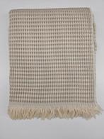 Exclusieve grote plaid van een mengsel van katoen in licht