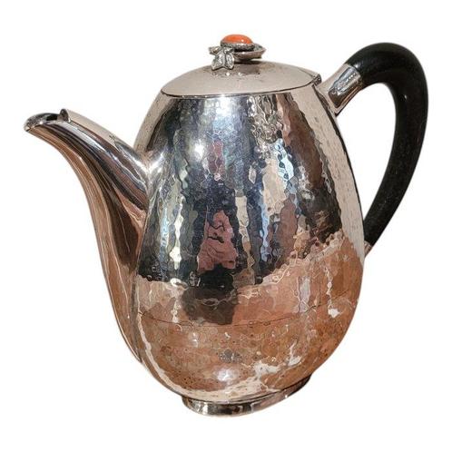 Koffiepot - Ebbenhout, Antiek en Kunst, Antiek | Zilver en Goud