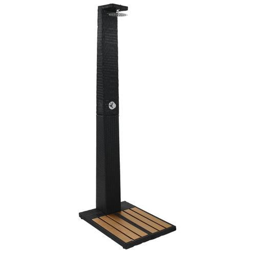 vidaXL Buitendouche poly rattan HKC, Tuin en Terras, Zwembaden, Nieuw, Verzenden