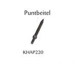 Khap220 40mm burin plat hex 220mm diamètre queue Ø10.18 mm, Nieuw