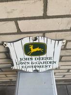 Vintage John Deere Emaille Bord - Vintage John Deere Emaille, Antiek en Kunst